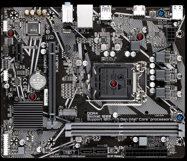 Gigabyte H470M K